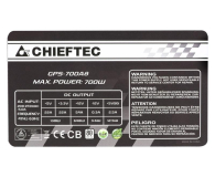 Chieftec Smart Series 700W 80 Plus - 157256 - zdjęcie 4